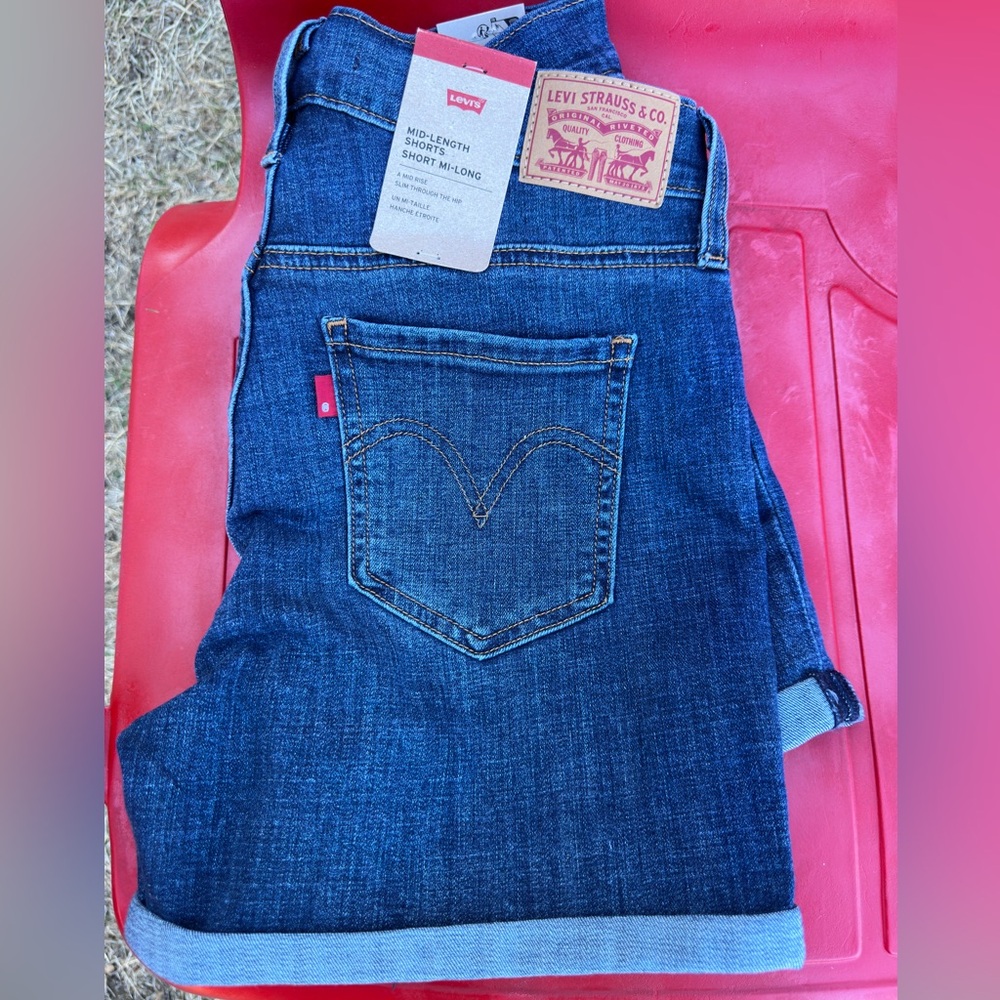 Levi's Dark Blue Denim Jeans